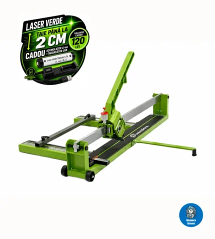 Wendora® Xtreme 1200 mm – mașină de tăiat gresie pentru plăci groase (până la 20 mm), cu forță și control maxim