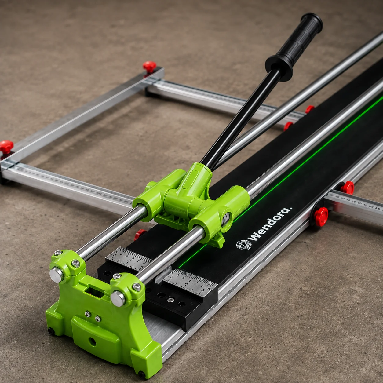 Wendora Air 1200 mașină de tăiat gresie cu laser verde